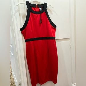 Women’s Red and Black Dress